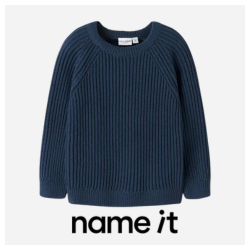  Strickpullover NKMVOLLY Jungen Baby NAME IT - dunkel blau 